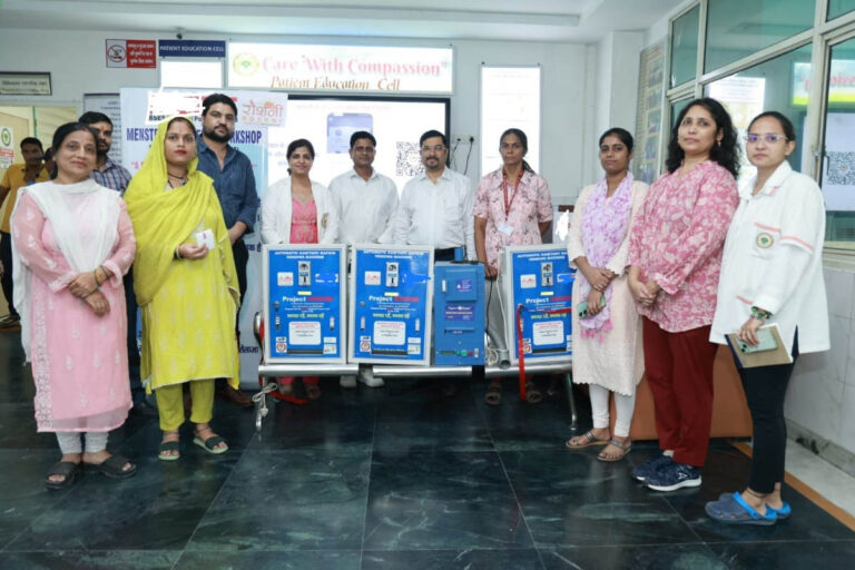 Menstrual Hygiene Workshop at All India Institute of Ayurveda, New Delhi